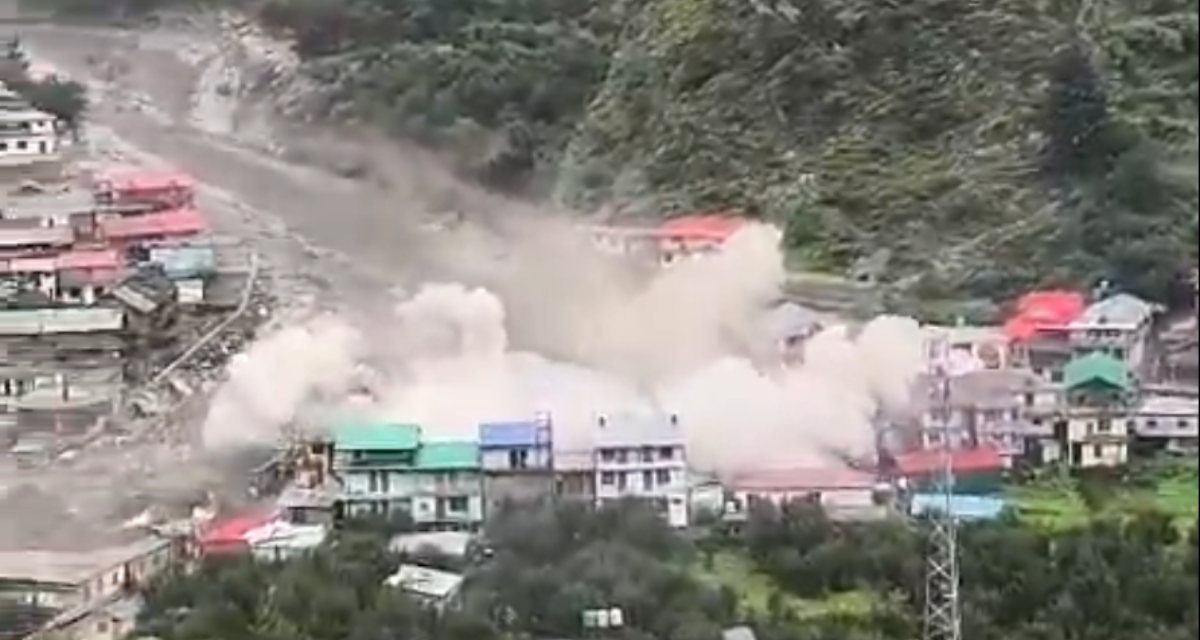 Uttarkashi cloudburst